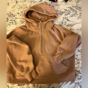Lululemon scuba oversized half zip up hoodie